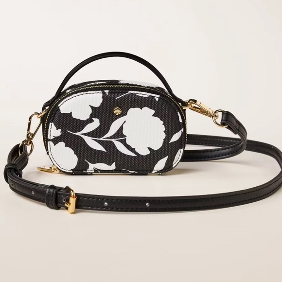 kate spade Handbags - Kate Spade New York x Target Mini Crossbody Bag Rose Black White